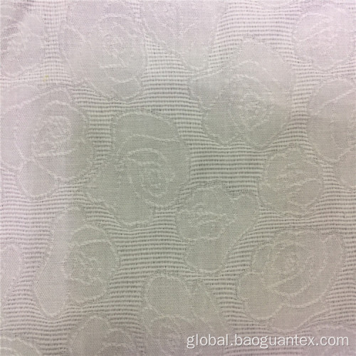 Flower Pattern 100% Cotton Jacquard Dobby Cloth